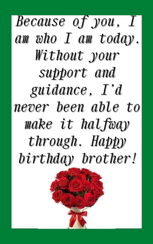 birthday msg for brother in law